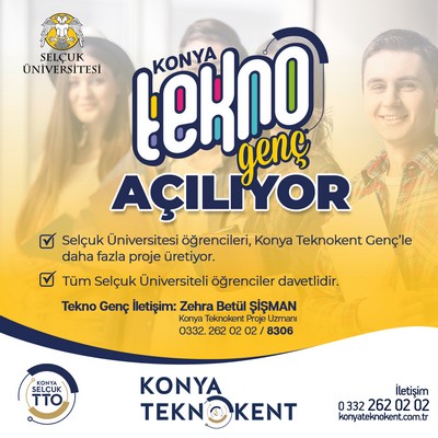 GENÇLER DAHA FAZLA PROJE ÜRETSİN DİYE