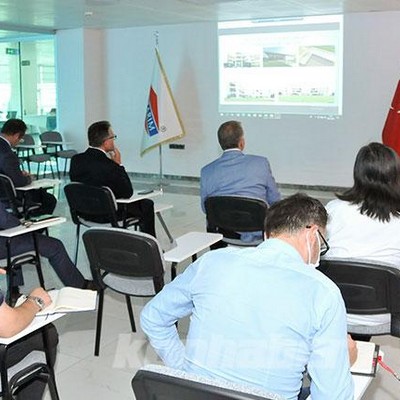 REKTÖR PROF. DR. AKSOY, SAFA TARIM'I ZİYARET ETTİ