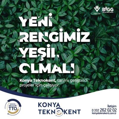 YENİ RENGİMİZ YEŞİL OLMALI