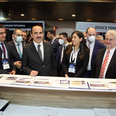 KONYA BÜYÜKŞEHİR BELEDİYE BAŞKANI UĞUR İBRAHİM ALTAY KONYA TEKNOKENT STANDINI ZİYARET ETTİ