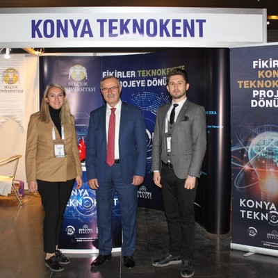 KONYA SANAYİ ODASI BAŞKANI MEMİŞ KÜTÜKÇÜ KONYA TEKNOKENT STANDIMIZI ZİYARET ETTİ