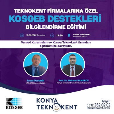 HIZLI KOSGEB DESTEKLERİ BAŞLADI