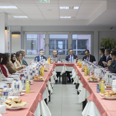 S.Ü REKTÖRÜ PROF. DR. METİN AKSOY İFTAR YEMEĞİNDE KONYA TEKNOKENT’TE