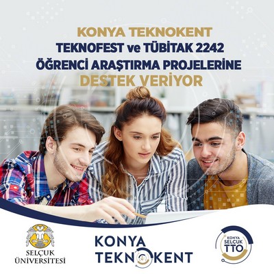ÖĞRENCİLER KONYA TEKNOKENT'TE PROJE ÜRETİYORLAR